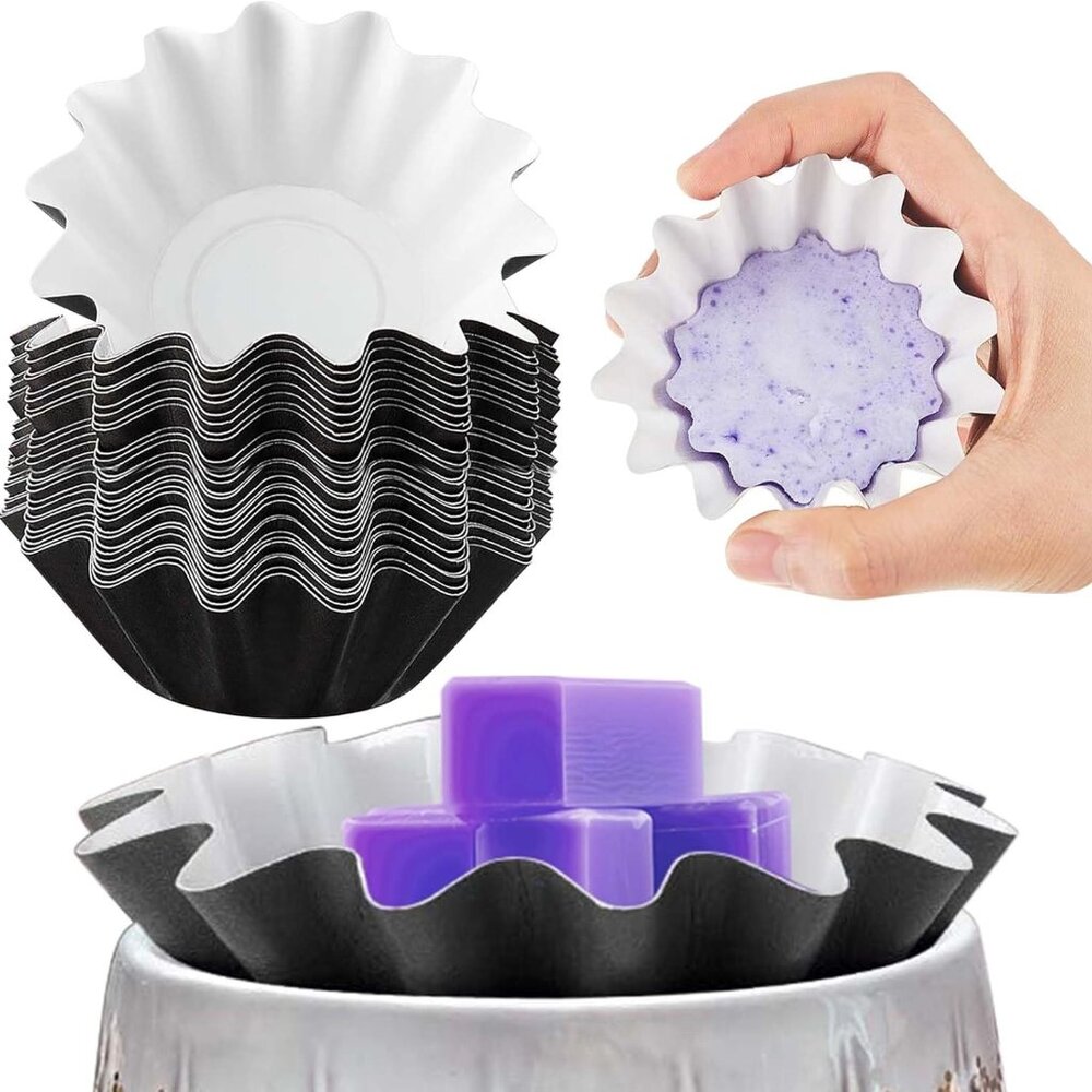 Wax Melt Liners Reusable Wax Warmer Containers Leakproof Cups for Scented Candle
